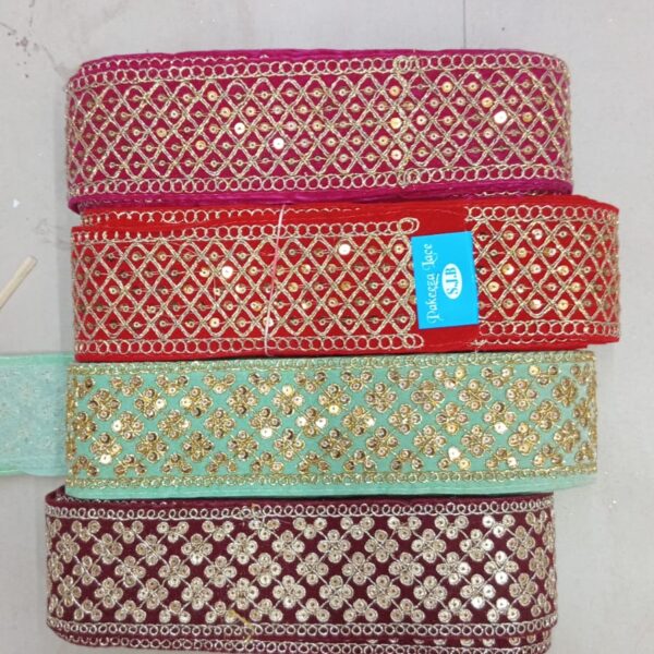 Mirror Diamond Velvet Lace – 9 Meter