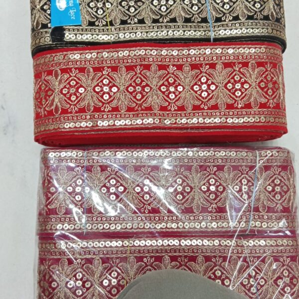 Heritage Diamond Velvet Lace – 9 Meter