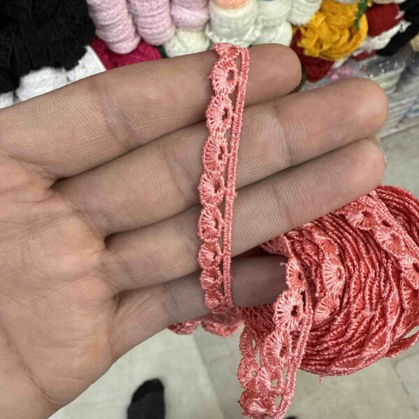 Peach Mini Ring GPO Lace – 20 Meter