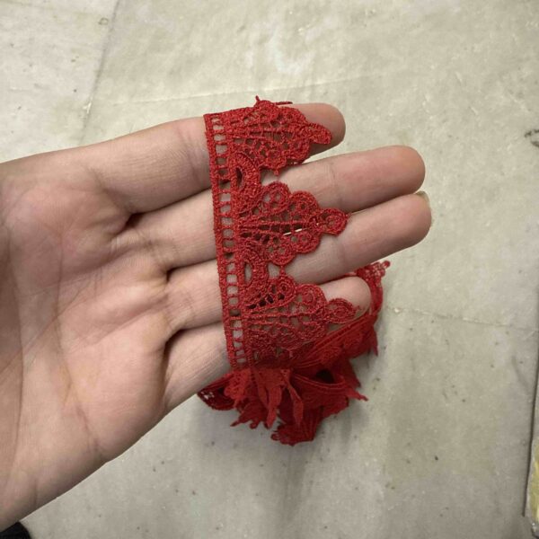 Red Crown Designer GPO Lace – 20 Meter